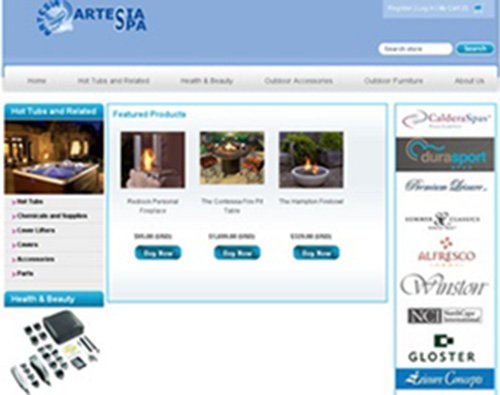 Artesia Spa – Site Selling Spas