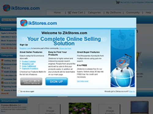 ZikStores.com – Ecommerce Shopping Mall